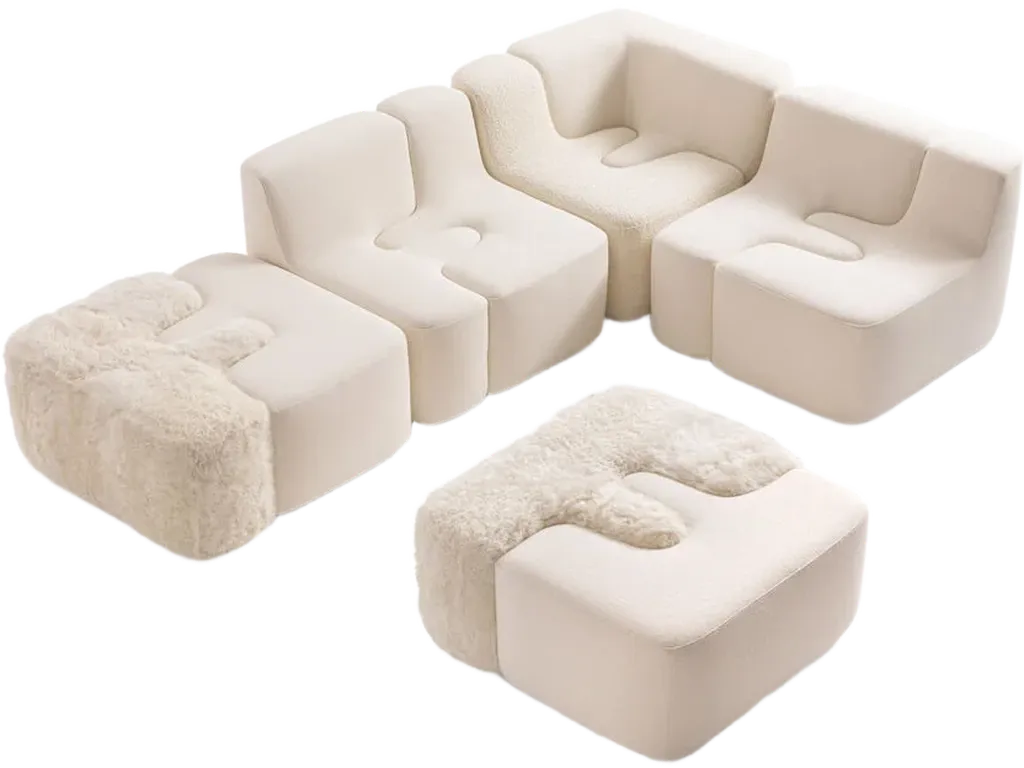 F-阿费尔 Fendi F-Affair 沙发/Sofa  - PIXHOME